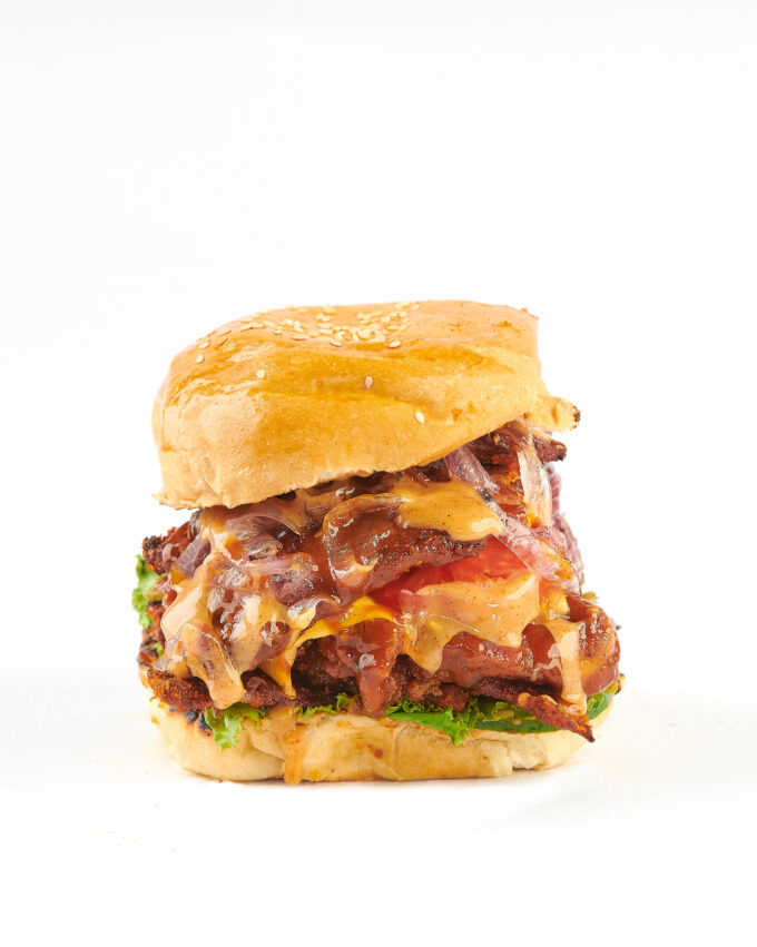 Deluxe suya burger