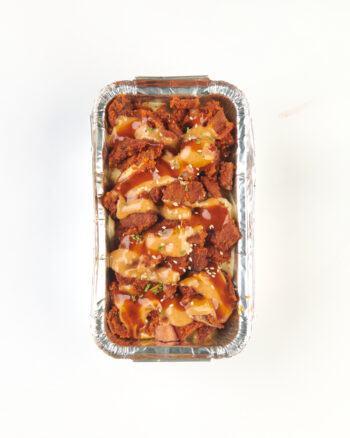 Suya cheesy fries